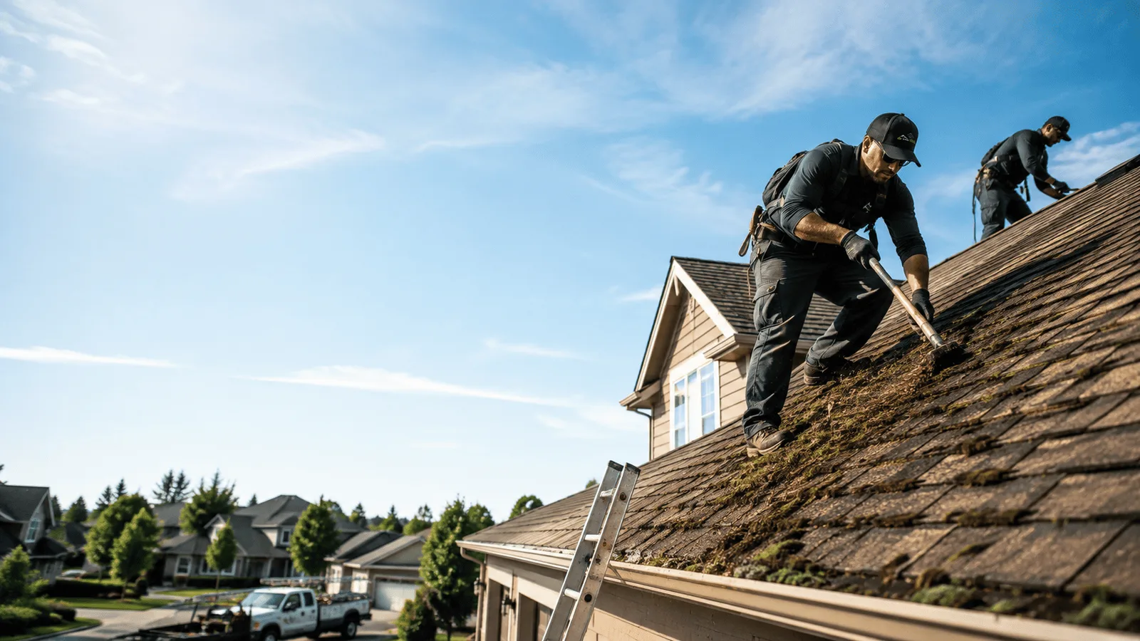Roof Moss Removal in Powell, MO near me